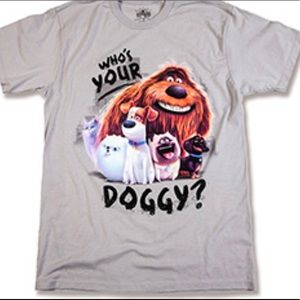 Universal Studios. Who's Your Doggy Tee Shirt